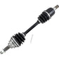 MOOSE OFFROAD Axle Kit - Complete - Standard - Front Left - Honda TRX LM6-HO-8-117