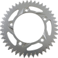 Vortex Aluminum Sprocket - Silver - Rear - 43 Tooth 527-43