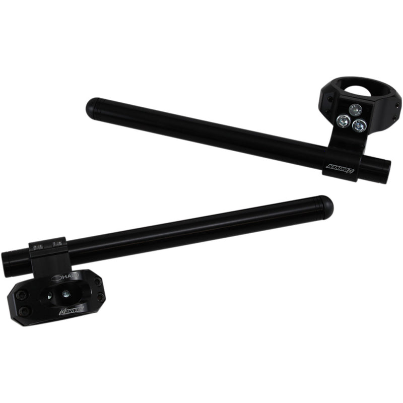 DRIVEN RACING Halo Clip-On Handlebar - Riser - 50 mm - Black DHCLOR50BK