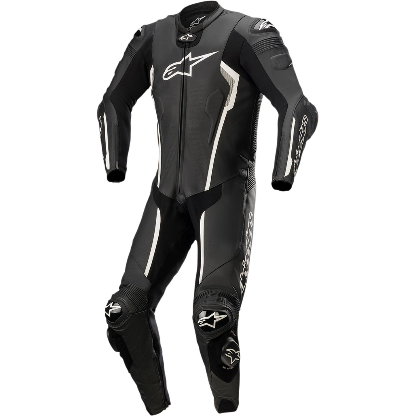 ALPINESTARS Missile v2 1-Piece Suit - Black/White - US 48 / EU 58 3150122-12-58