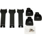 Moose Racing Strap/Buckle Kit - Black 3430-0842