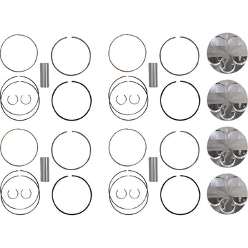 WOSSNER Piston Kit - 73.95 mm - Yamaha K7502DA-4