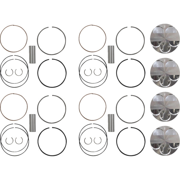 Wossner Piston Kit - 73.95 mm - Yamaha K7502DA-4