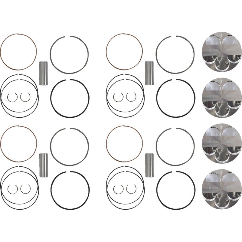 WOSSNER Piston Kit - 73.95 mm - Yamaha K7502DA-4