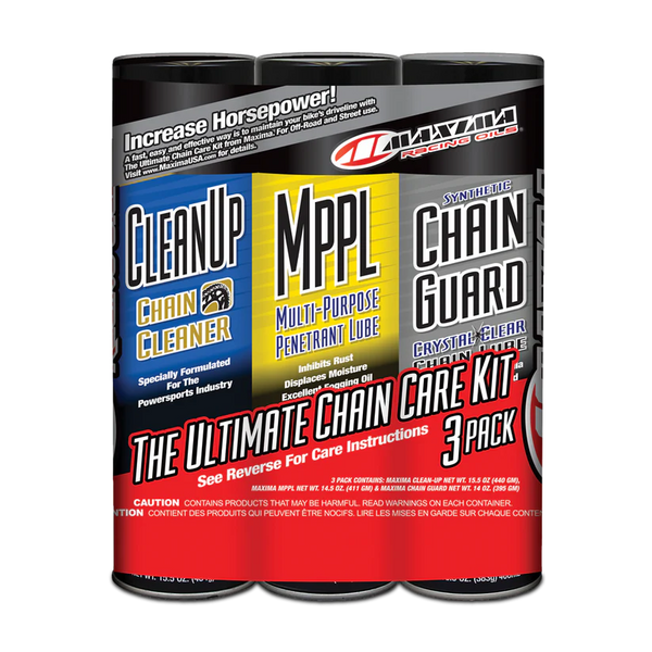 Maxima Ultimate Chain Guard Care Kit 3 / Pk