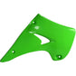 POLISPORT Radiator Cover - OEM Green - KX 125/250 8429100007 by Polisport