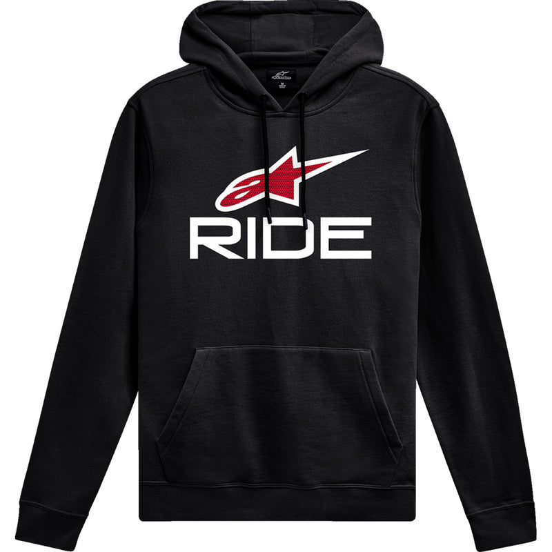 ALPINESTARS Ride 4.0 Pullover Hoodie - Black/Red/White - Large 1214-51820-1232-L