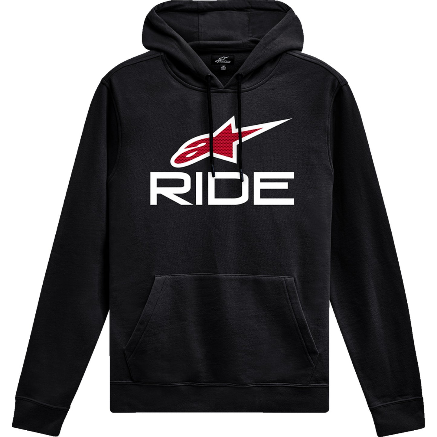 ALPINESTARS Ride 4.0 Pullover Hoodie - Black/Red/White - 2XL 1214-51820-1232-2XL