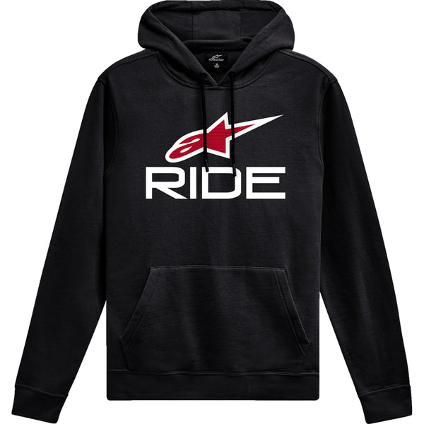 Alpinestars Ride 4.0 Pullover Hoodie - Black/Red/White - 2XL 1214-51820-1232-2XL