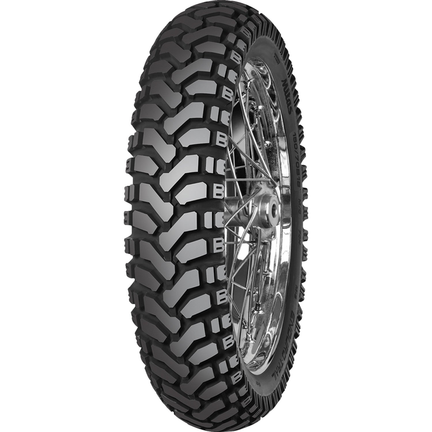 Mitas Tire - Enduro Trail - Rear - 130/80B18 - 72H 70001005 by Mitas