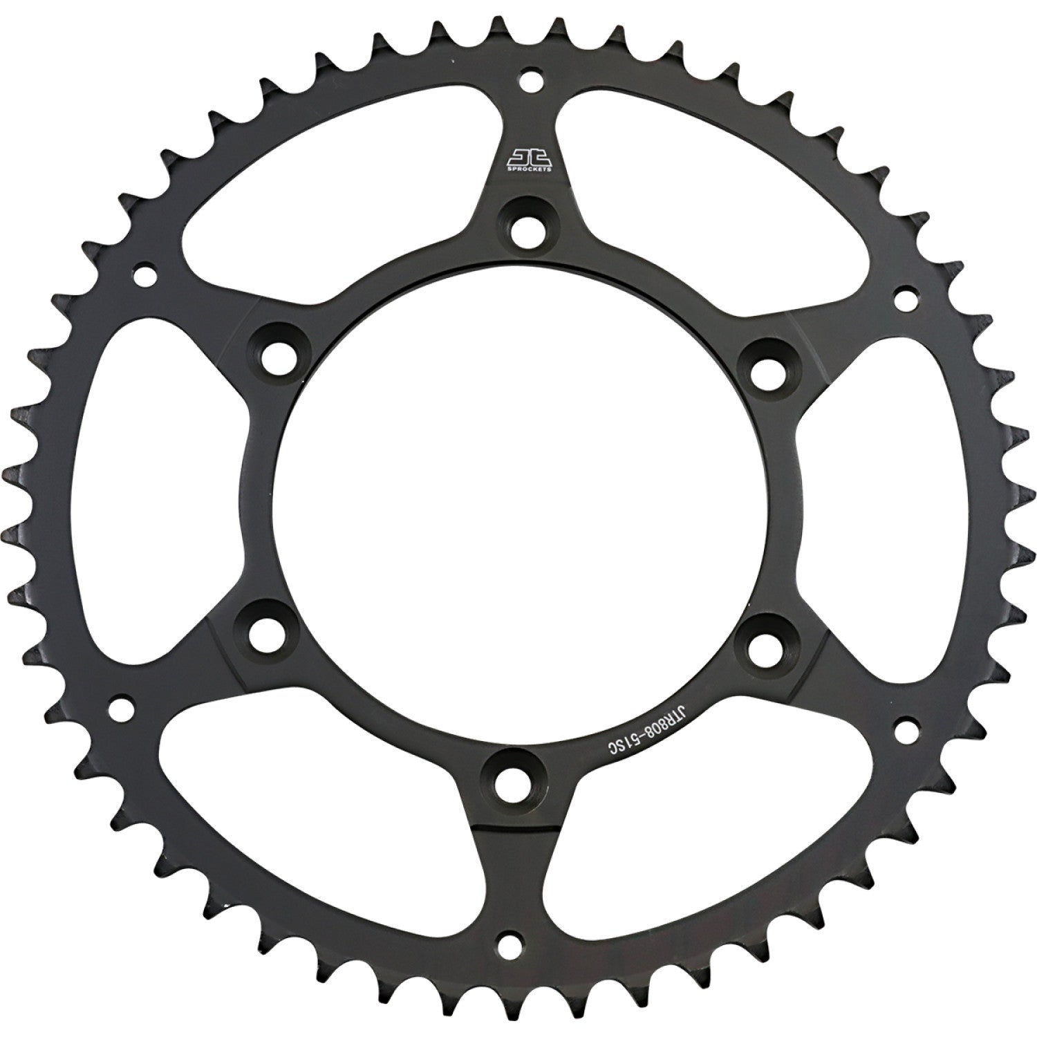 JT SPROCKETS Rear Sprocket - 51-Tooth - Kawasaki/Suzuki JTR808.51SC by JT Rear Sprockets   Steel Type