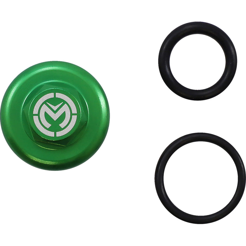 Moose Racing Oil Cap - Green - Kawasaki T14-6303GN