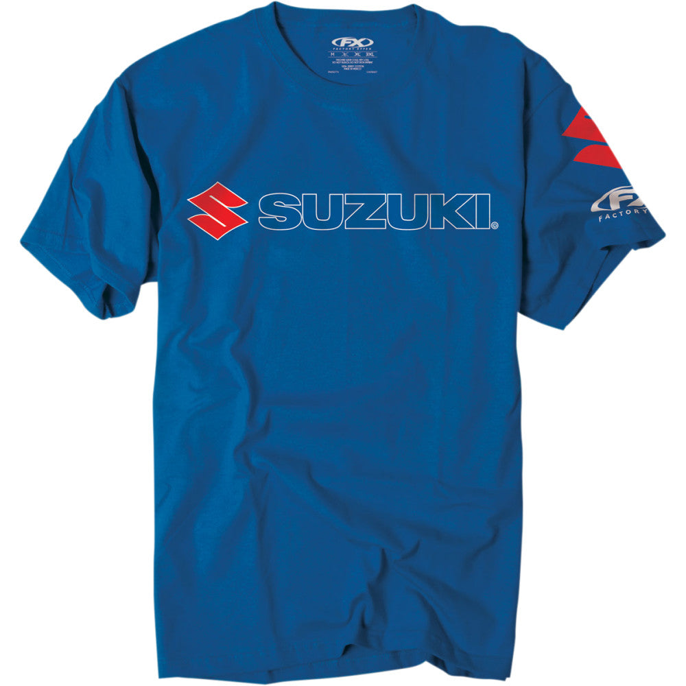 FACTORY EFFEX Suzuki Team T-Shirt - Royal Blue - XL 15-88464