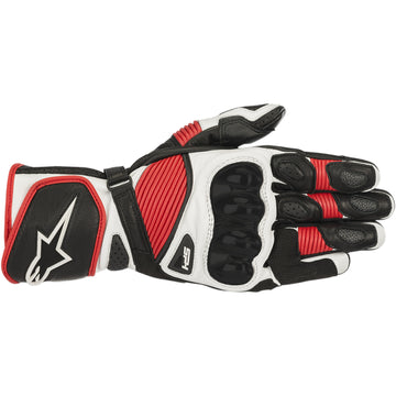 ALPINESTARS SP-1 V2 Gloves - Black/White/Red - 2XL 3558119-123-XXL