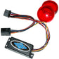 BADLANDS Plug-In Illuminator with Red Lenses - 8 Pin ILL-03-RL-C