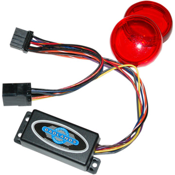 BADLANDS Plug-In Illuminator with Red Lenses - 8 Pin ILL-03-RL-C