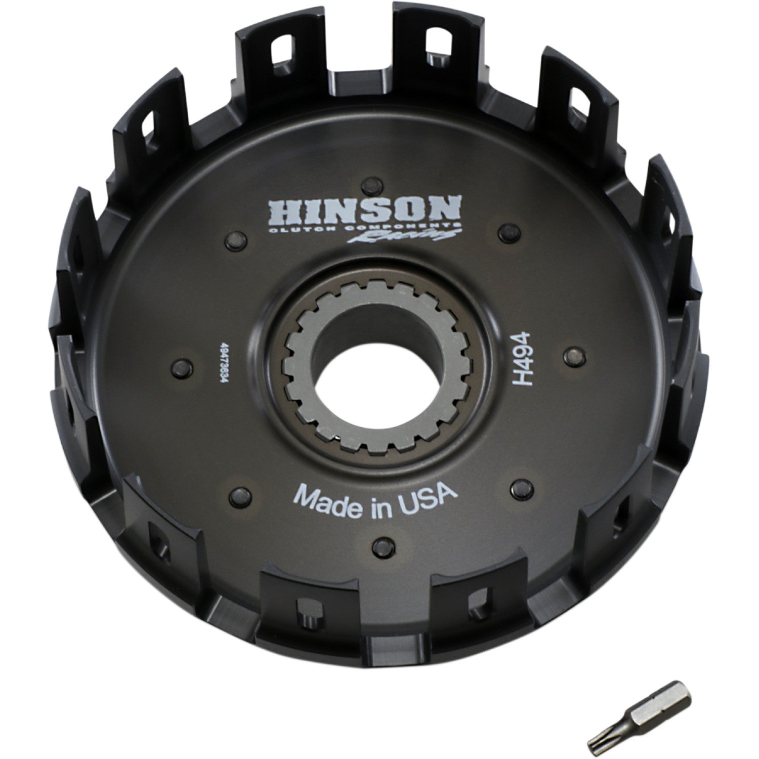 HINSON RACING Clutch Basket H494 by Hinson Racing Clutch Com PO Nent Parts