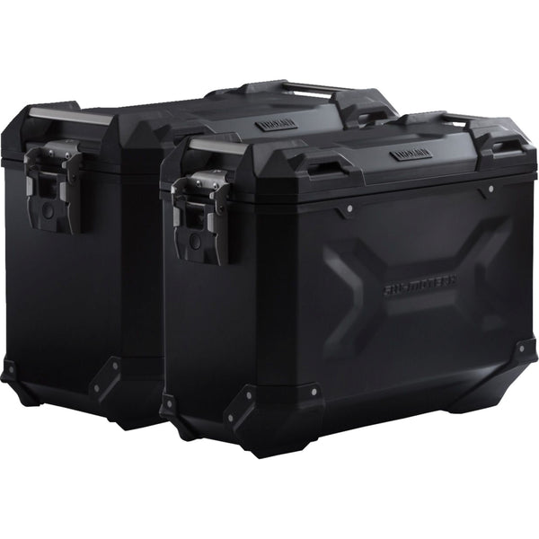 SW-Motech TRAX ADV Aluminum Case System - Black - Honda Africa Twin '16-'17 KFT.01.622.70001/B