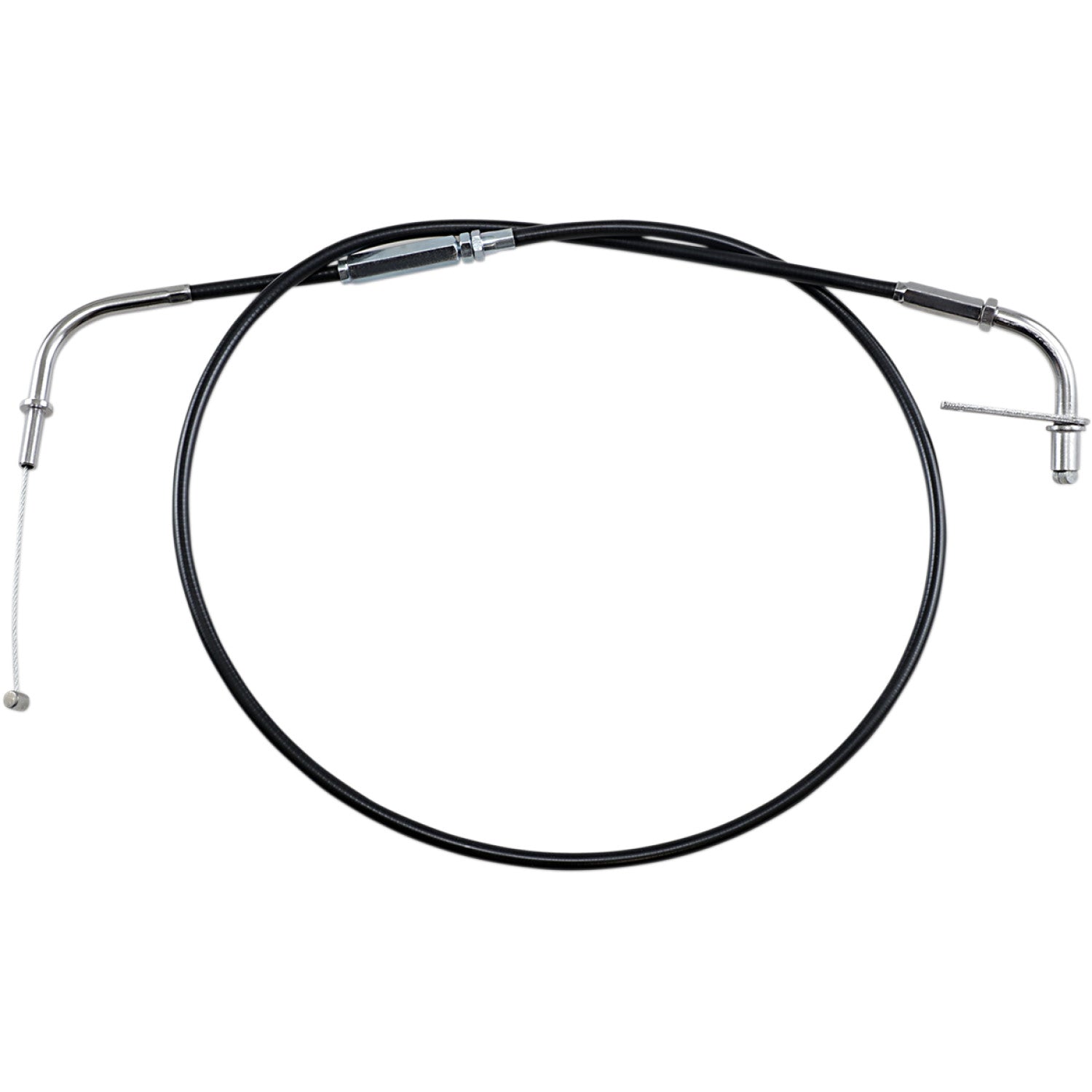 MOTION PRO Black Vinyl Throttle Cable - Pull - +6" - Kawasaki 03-0282 by Motion Pro