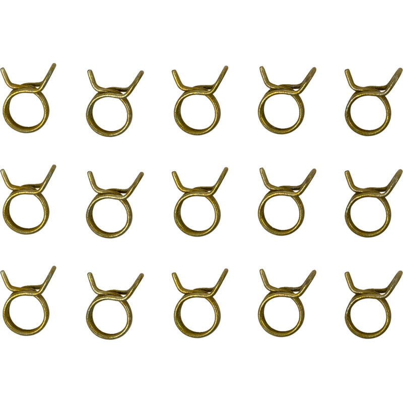 Helix Hose Clamps - Self-Tensioning - Double Wire - 5/16" - 15 Pack 111-1516 | Hardware Kits   Assortments