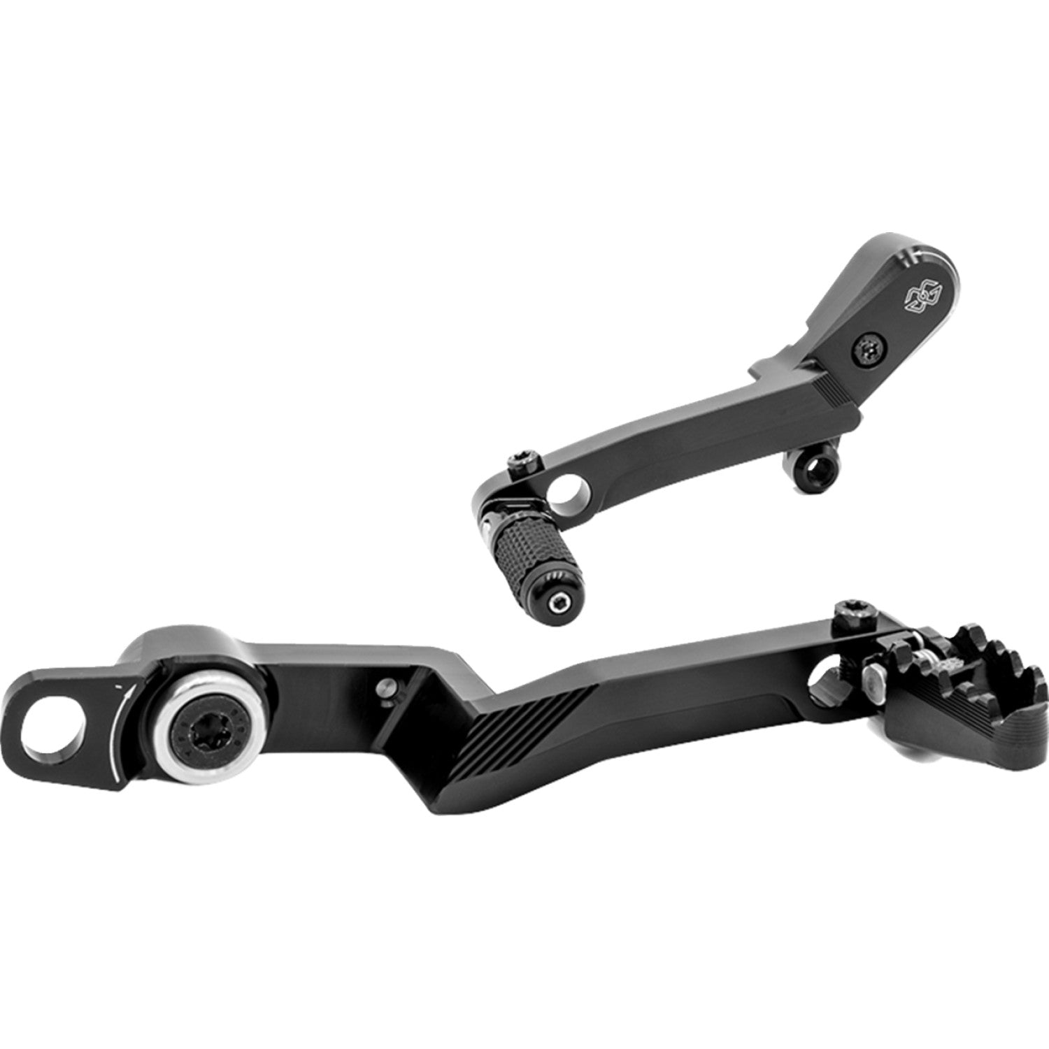 Gilles Tooling Brake Shift/Lever - Black - Pan America RCT-HD01-SB-KIT-B | Rearsets Motorcycle