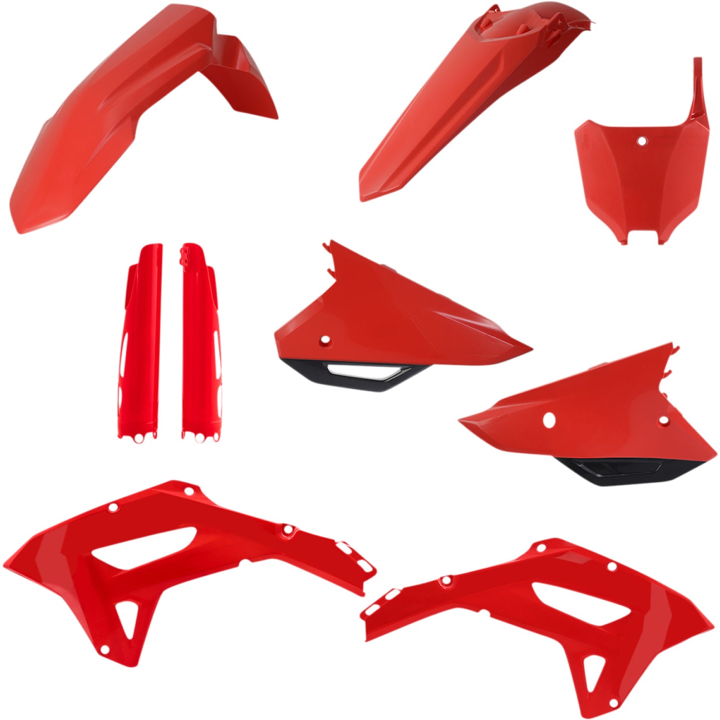 ACERBIS Full Replacement Body Kit - OEM '21 Red 2861807118