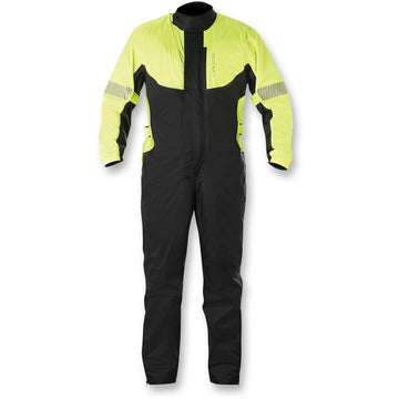 ALPINESTARS Hurricane Rainsuit - Yellow Fluorescent/Black - Large 3264617-551-L