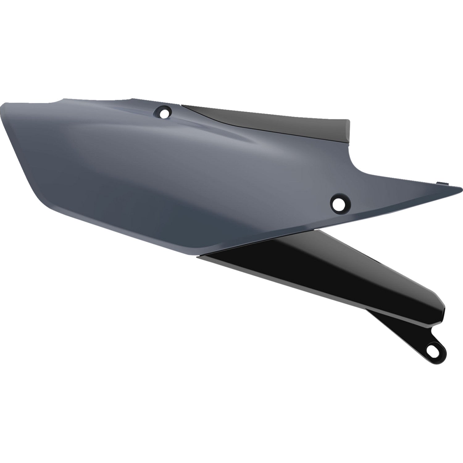 POLISPORT Side Panels - Gray/Black - YZF 450 8419900006 by Polisport