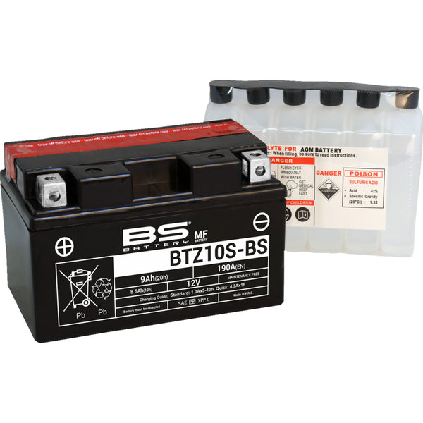 BS Battery Battery - BTZ10S-BS (YTZ) 300696