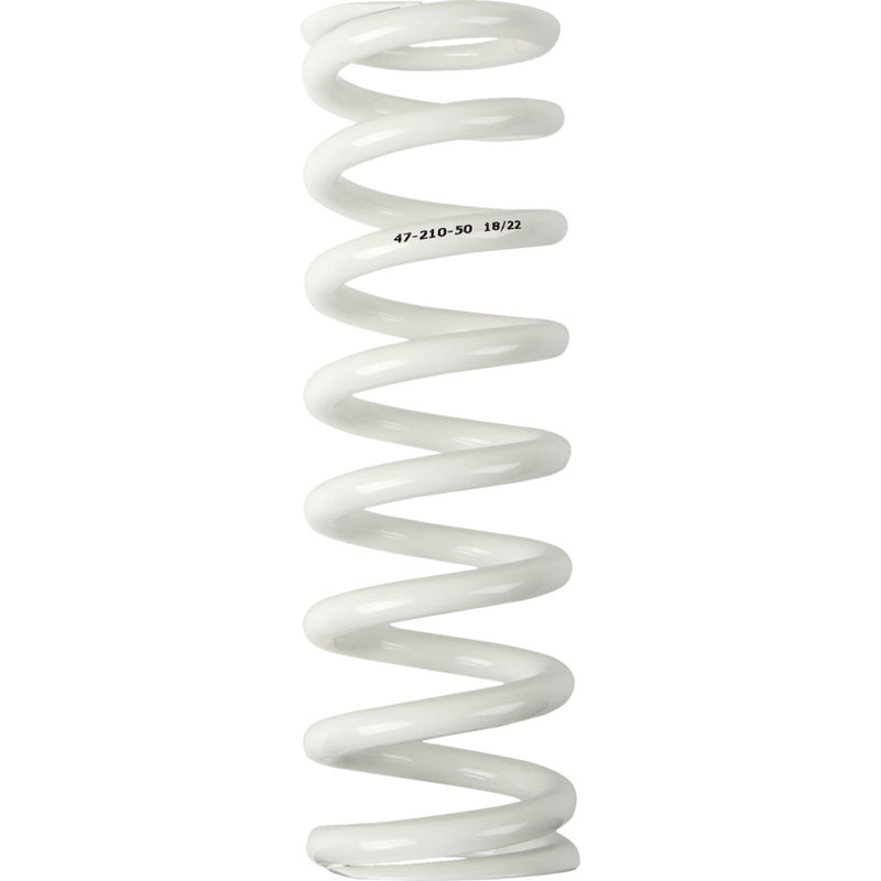 Moose Offroad Shock Spring - 47 mm OD - 50 n/mm - White 1312-0950