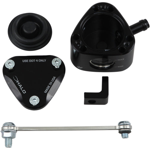 Driven Racing Rear Brake Fluid Reservoir - Black DRRRE-01-BK