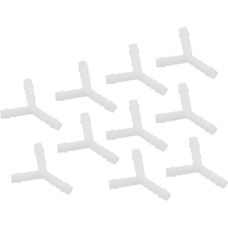Motion Pro Fuel Line Fittings - Y-Connector- 5/16" - 10-Pack 12-0016