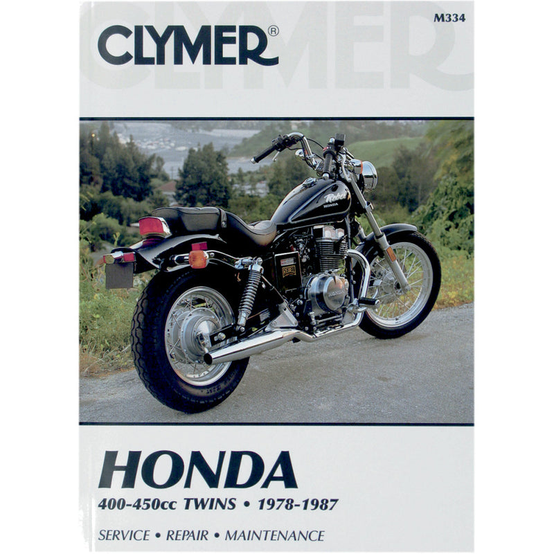 CLYMER Manual - Honda - 400/450 Twins CM334