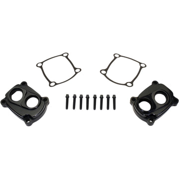 Jims Tappet Cover Kit - Black - M8 6020 | Jims | Engine Covers