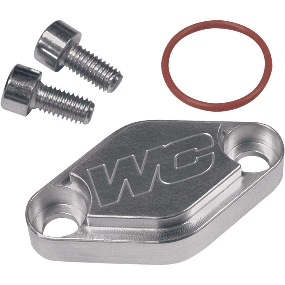 WORKS CONNECTION Block Off Plate - Silver 31-357
