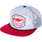 FMF Bolts Hat - White SP25196904WHT