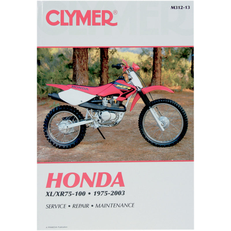 CLYMER Manual - Honda - XL/XR 75-100 CM31214