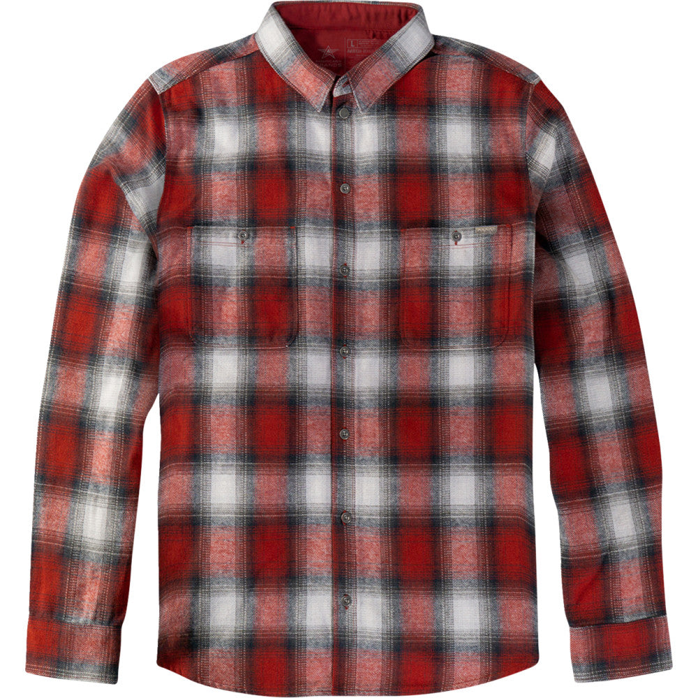 AMERICAN BIKER American Biker Mr Piston Flannel Shirt - Red - XL ABBPISTON27ST61RDXR