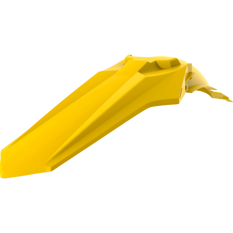 POLISPORT Fender - Rear - Restyle - Yellow - RM 125/250 8596200001 by Polisport