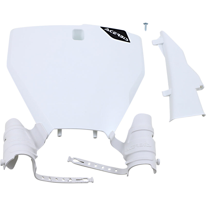 Acerbis Raptor Number Plate - White 2791470002