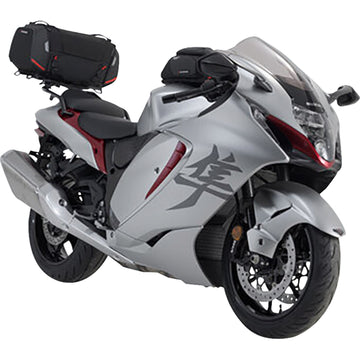 SW-Motech Rackpack Tail Bag System - Black - Suzuki GSX 1300 R Hayabusa '20-'24 GPT.05.987.30000 | Luggage Group