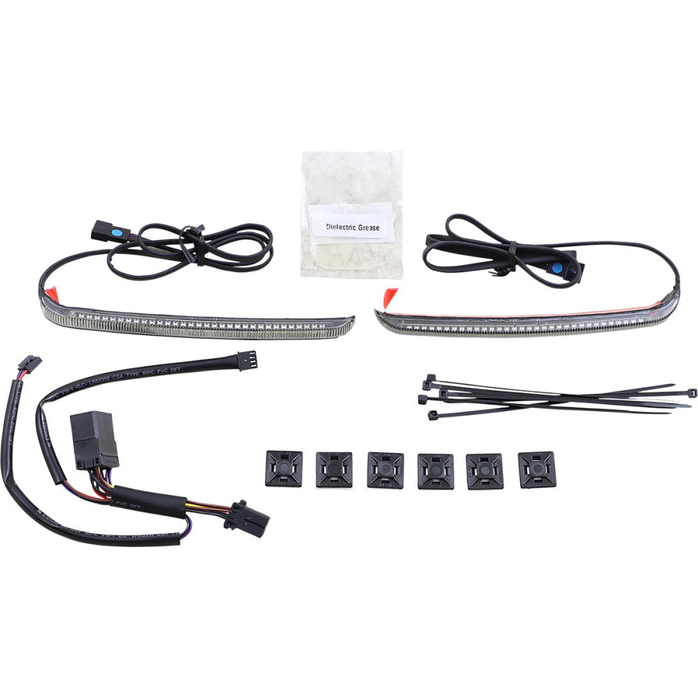 CIRO Bag Blades? - Amber Turn Signals - Smoke Lens 40028