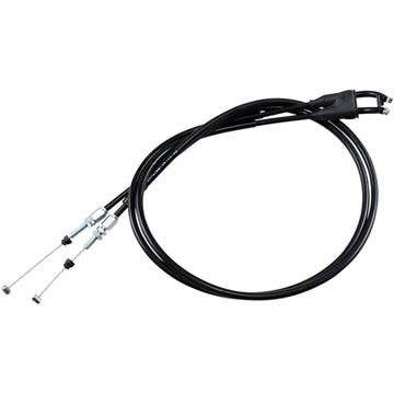 MOTION PRO Black Vinyl Throttle Cable - Push/Pull - Yamaha 05-0166 by Motion Pro