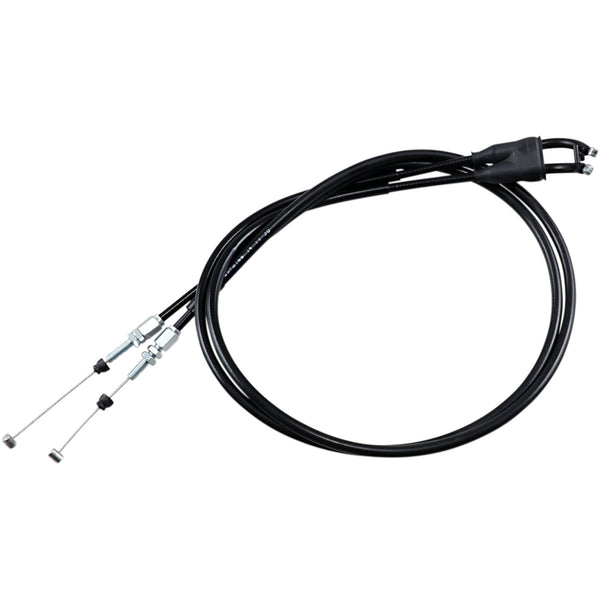 MOTION PRO Black Vinyl Throttle Cable - Push/Pull - Yamaha 05-0166 by Motion Pro