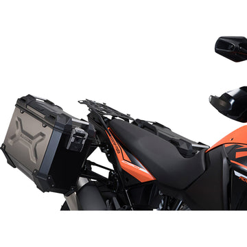 SW-Motech TRAX ADV Aluminum Case System - Black - KTM Adventure 1050/1090/1190/Super Adventure 1290 '13-'20 KFT.04.333.70002/B | Luggage Group