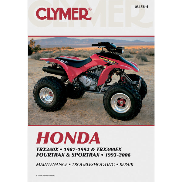 Clymer Manual - Honda - TRX250X/300EX CM4564