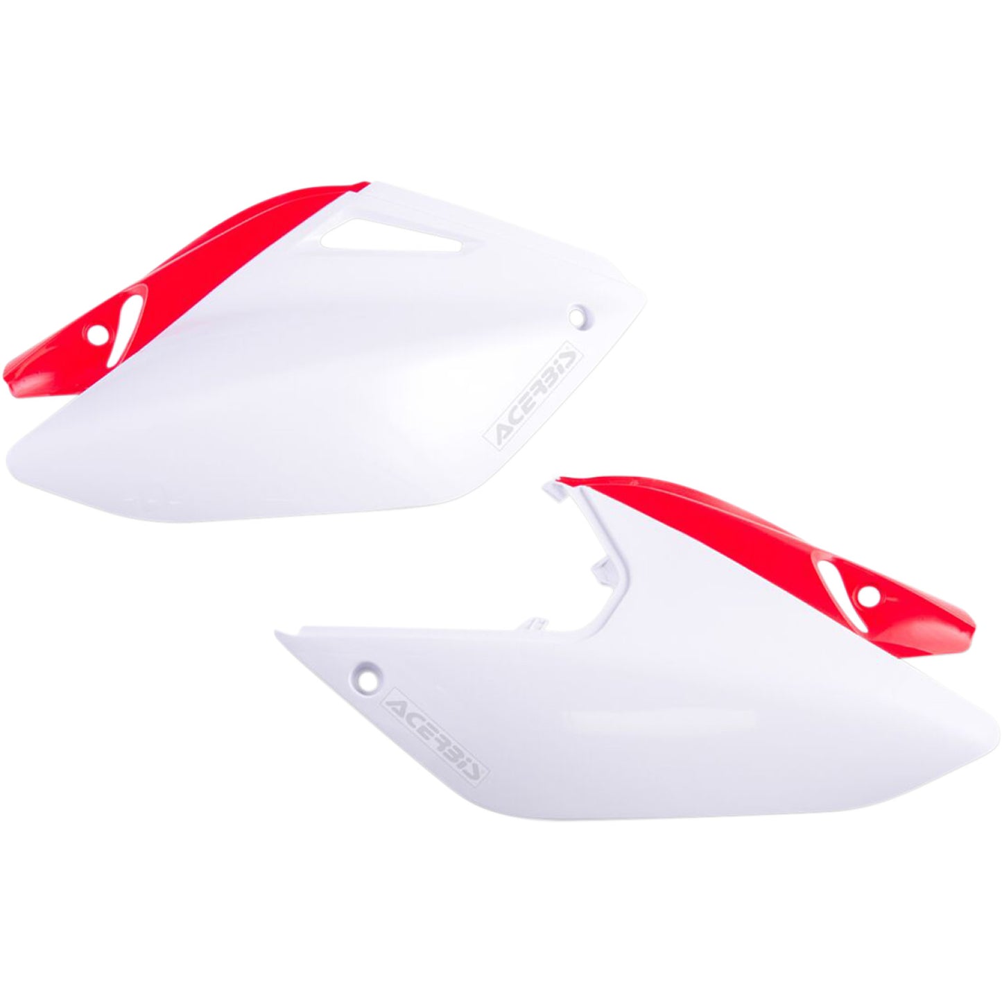 ACERBIS Side Panels - White/Red 2071081030