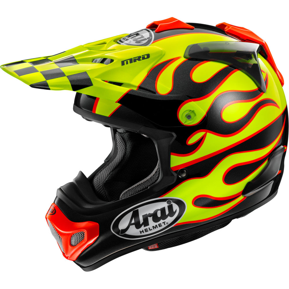 ARAI HELMETS VX-Pro4 Helmet - Flame - Yellow - Medium 0110-8961