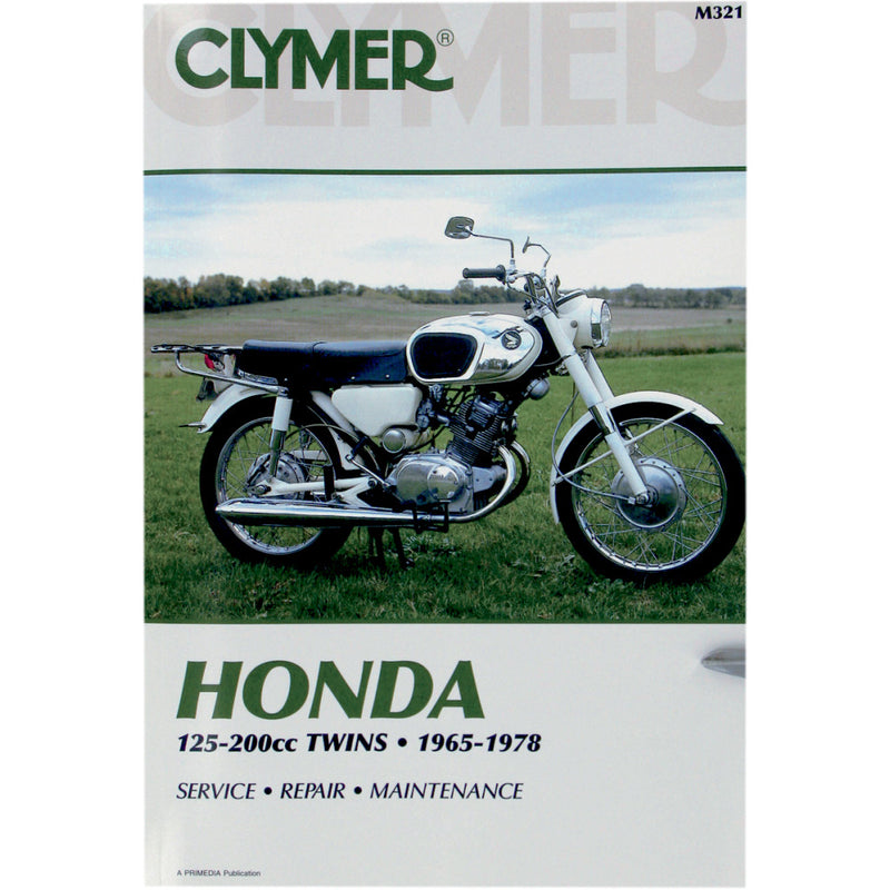 CLYMER Manual - Honda - 125/200 Twins CM321