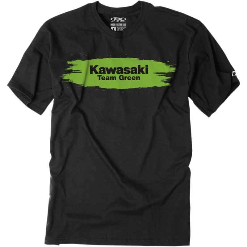 FACTORY EFFEX Youth Kawasaki Team Green T-Shirt - Black - Small 22-83100